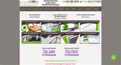 Desktop Screenshot of mississaugarealestate.pro